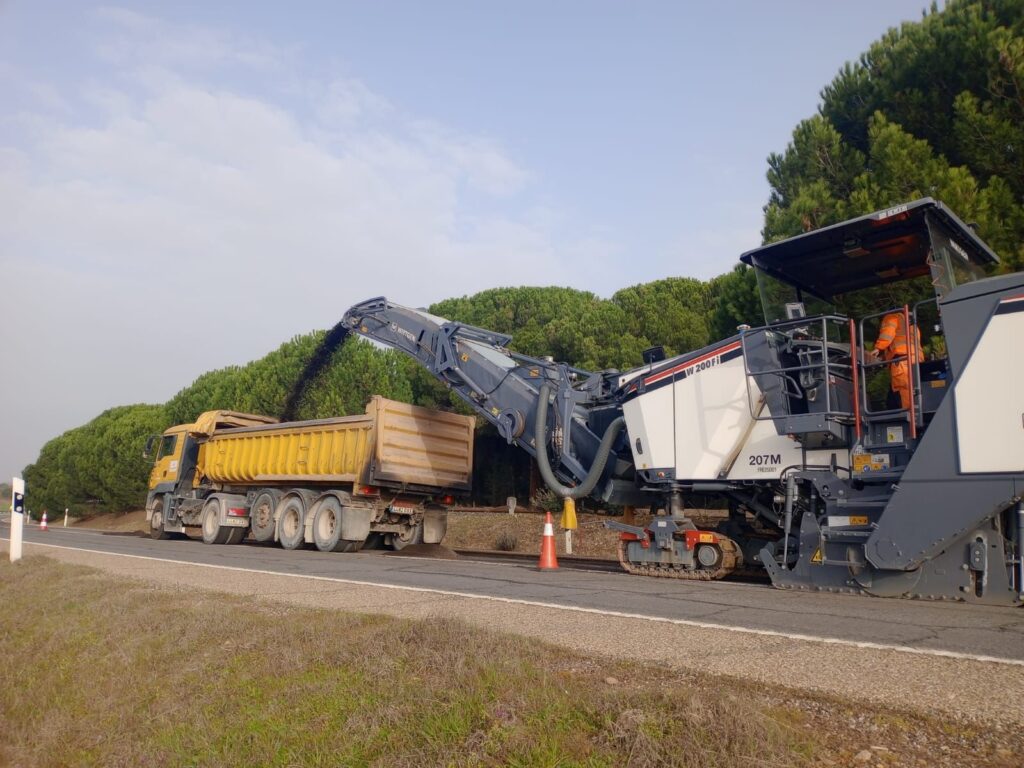 COLLOSA impulsa firmes sostenibles en la N 122 entre Toro y Zamora