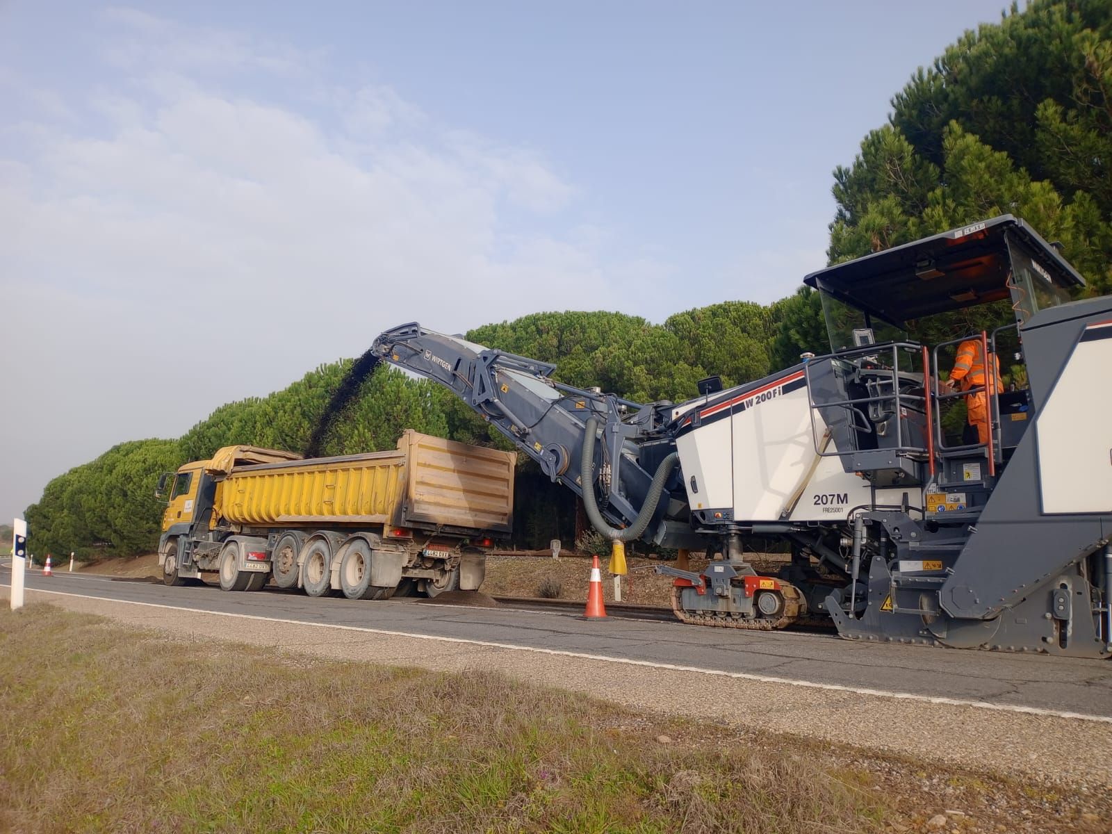 COLLOSA impulsa firmes sostenibles en la N 122 entre Toro y Zamora
