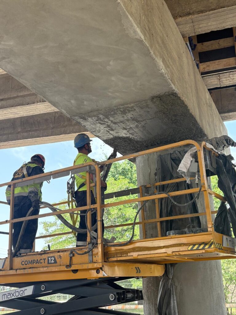 Collosa finaliza la rehabilitación del puente de la avenida Alcalde Martín Cobos de Burgos