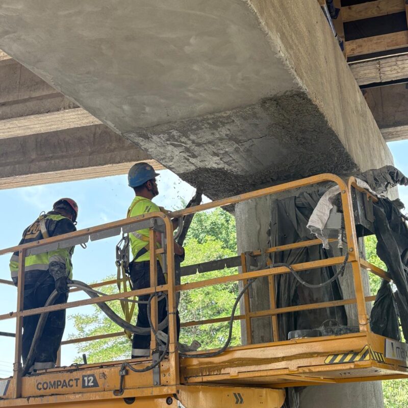Collosa finaliza la rehabilitación del puente de la avenida Alcalde Martín Cobos de Burgos