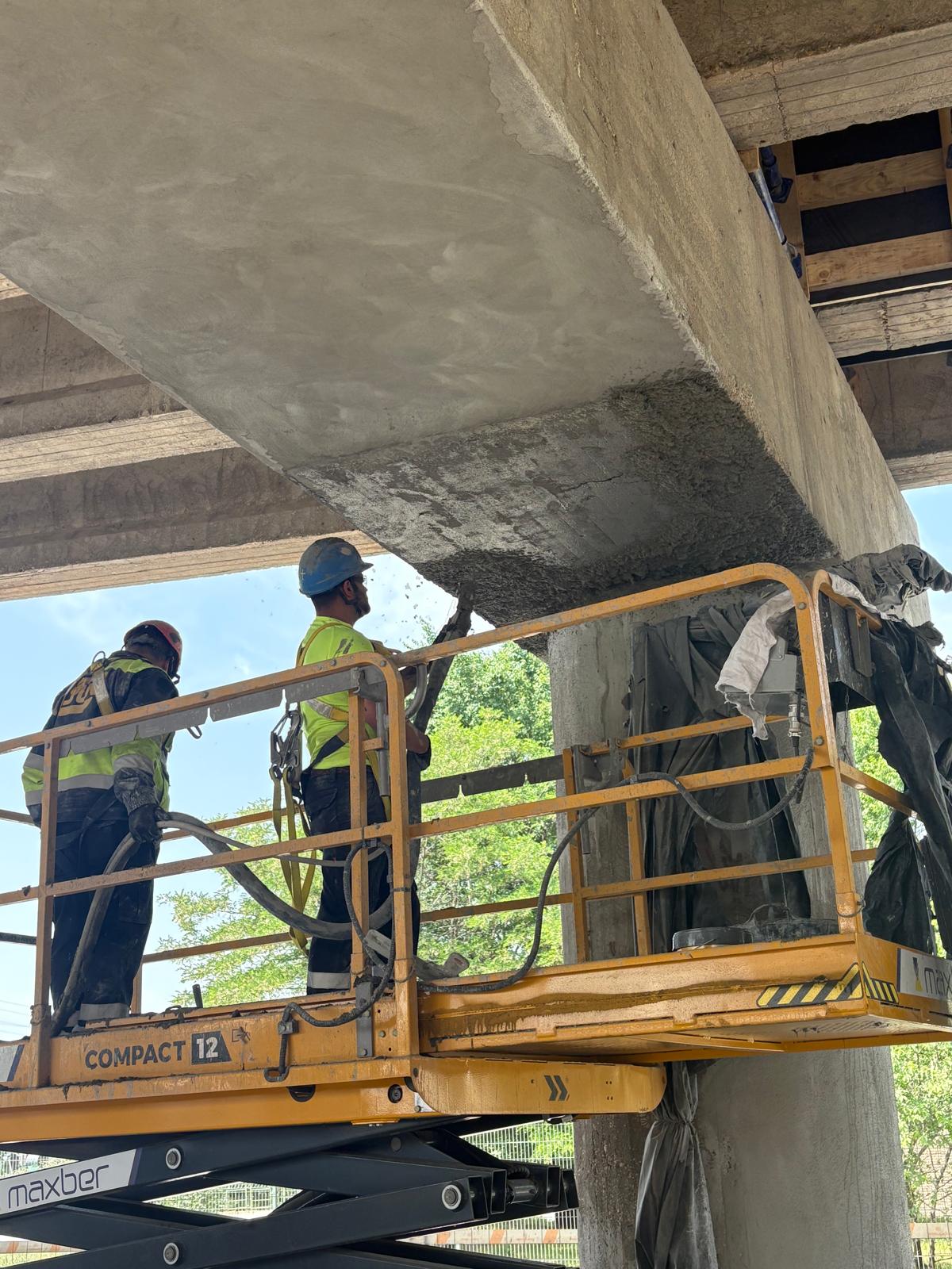 Collosa finaliza la rehabilitación del puente de la avenida Alcalde Martín Cobos de Burgos
